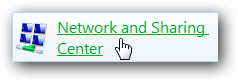 Network and Sharing Center
